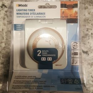 woods 2 outlet timer never used